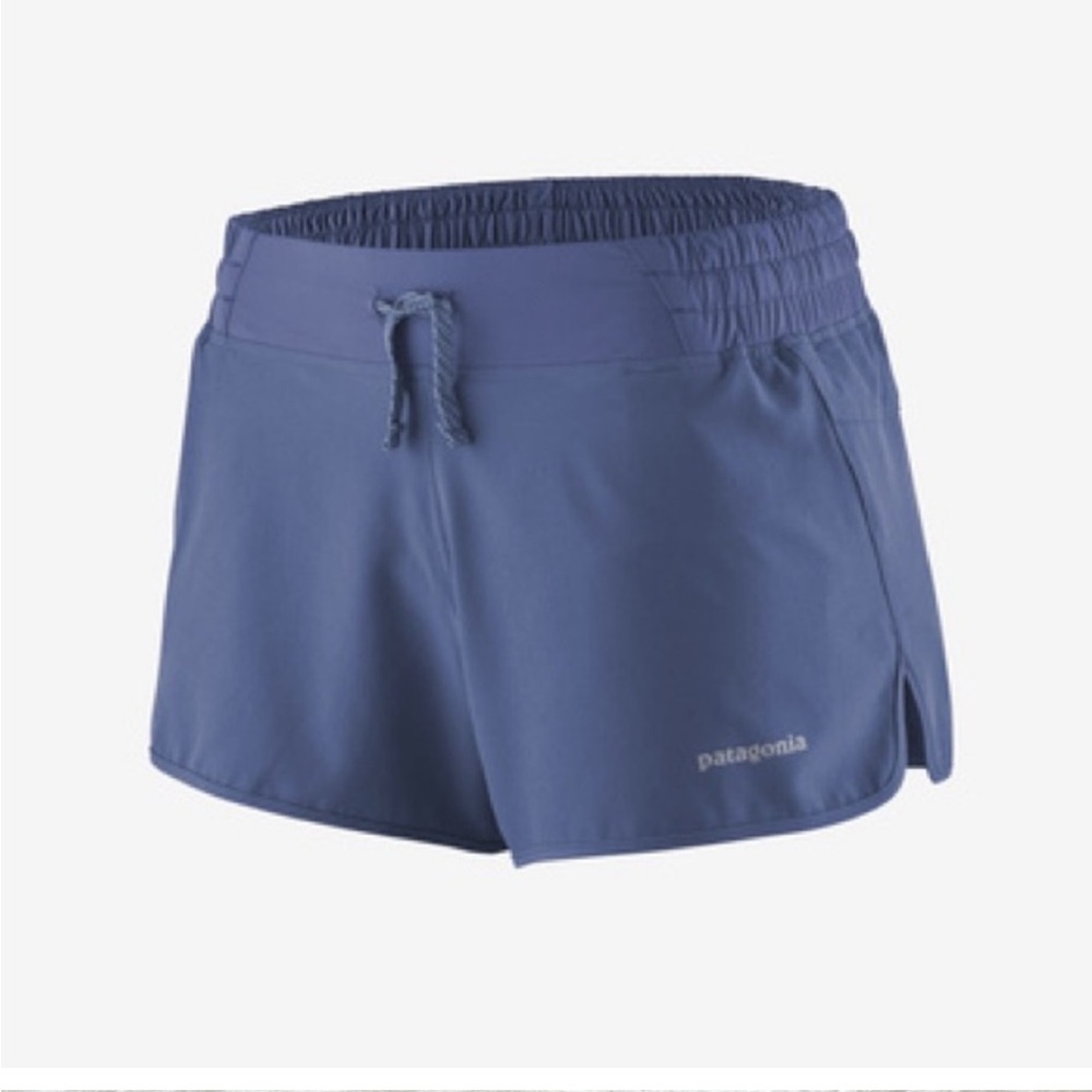 Patagonia Women's Athletic Shorts in Slate Blue